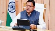 India News | Uttarakhand CM Dhami Joins Jim Corbett Marriott Resort Inauguration Virtually