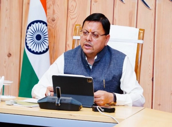 India News | Uttarakhand CM Dhami Joins Jim Corbett Marriott Resort Inauguration Virtually