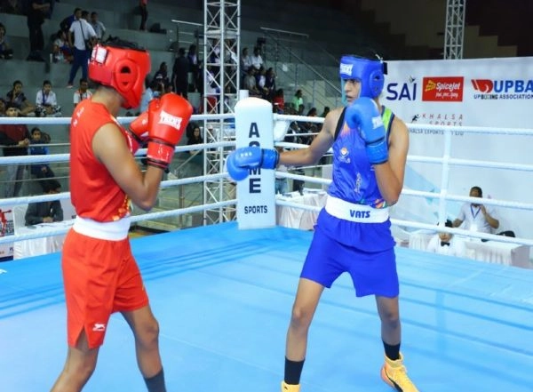 Sports News | World Champion Nitu Ghanghas Leads Charge as Top Contenders Cruise Through on Women's Nationals Day 2
