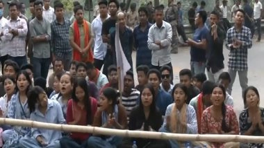 India News | Tripura: TSF Students' Protest Causes Disruptions on Assam-Agartala National Highway