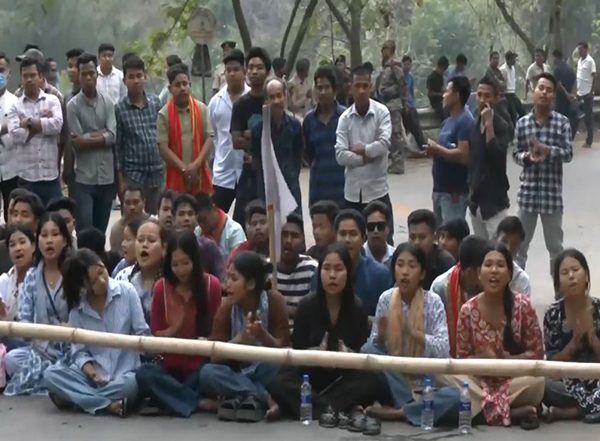 India News | Tripura: TSF Students' Protest Causes Disruptions on Assam-Agartala National Highway