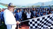 India News | Uttarakhand CM Appeals to People to Exercise Daily, Eat Healthy; Flags off Fit India Run in Dehradun