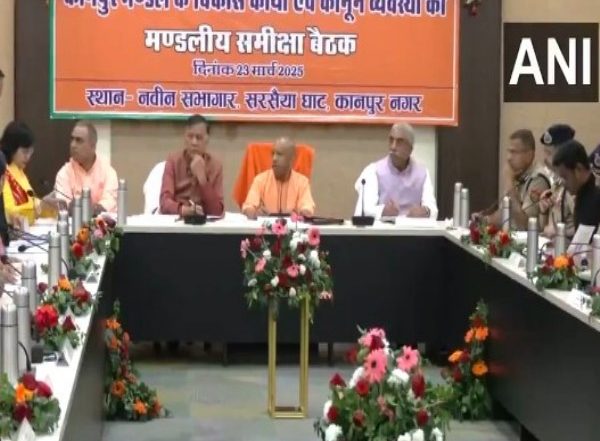 India News | Uttar Pradesh CM Takes Stock of Developmental Projects, Law and Order in Kanpur