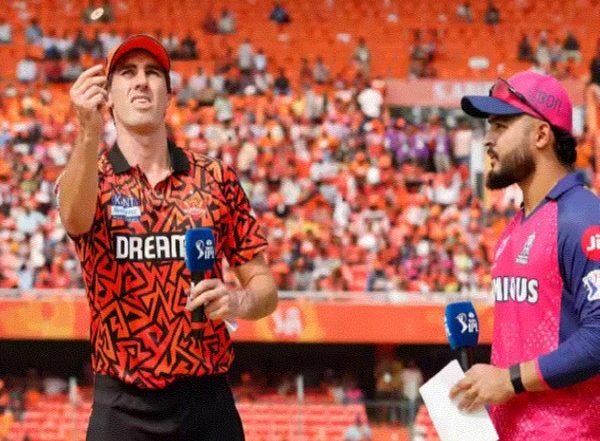 Sports News | IPL 2025: Rajasthan Royals Win Toss, Opt to Bowl First Against Sunrisers Hyderabad