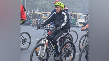 Sports News | Cycling Not Only Enhances Health but Also Builds Character: Union Sports Minister Mandaviya