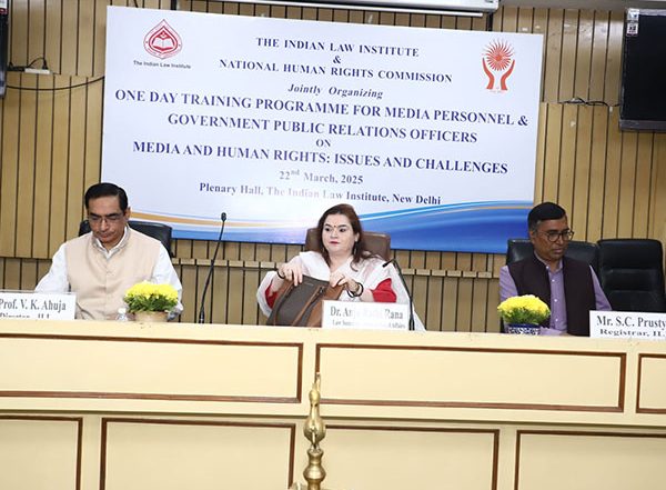 India News | Indian Law Institute, NHRC Organise Day-long Seminar for Media, Govt PROs on Issues of Human Rights and Challenges
