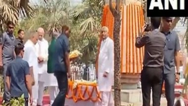 India News | Bihar Governor Arif Mohammad Khan, CM Nitish Kumar Pay Tribute to Bhagat Singh