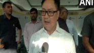 India News | "India Faces Highest Road Accidents Globally, a Matter of Concern:" Kiren Rijiju
