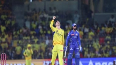 Sports News | IPL 2025: 'The Ahmed Show' at Chepauk Restricts MI to 155/9 Against CSK