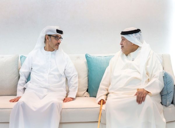 World News | Hazza Bin Zayed Visits Saeed Bin Tahnoon Bin Mohammed, Exchanges Ramadan Greetings
