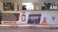 India News | Poster Put Up in Lucknow to Mark Yogi Adityanath's 8 Years as UP Chief Minister