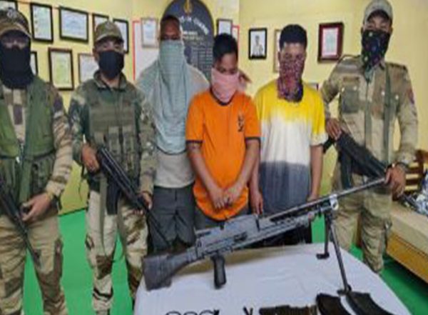 India News | Manipur: Security Forces Arrest Three Active Cadres of Proscribed Insurgent Group in Bishnupur