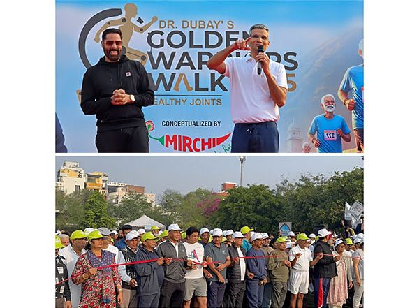 Business News | Enthusiasm Shines at Dr. Dubay's Golden Warrior Walk, Inspiring Life After Joint Replacement