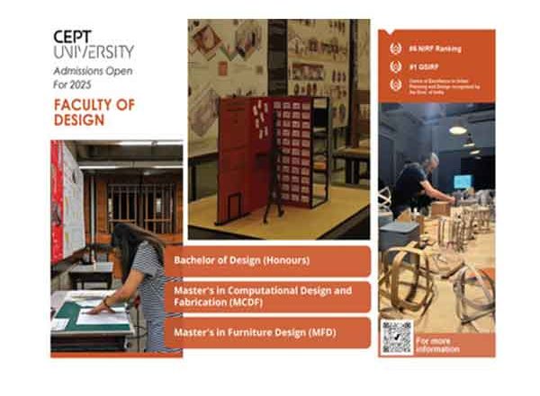 Business News | Faculty of Design at CEPT University Invites Applications to UG and PG Programs 2025