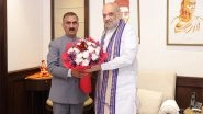 India News | Himachal CM Request, HM Amit Shah to Release 9,042 Crore Under PDNA
