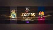 Sports News | Xavi, Rivaldo, Owen, Pepe Among Others to Join Legends Faceoff at Mumbai in April