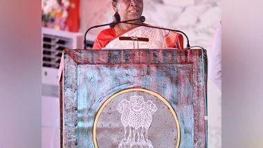 India News | President Murmu Makes Darshan at Lord Nilamadhab Temple in Odisha