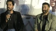 Entertainment News | Sunny Deol, Randeep Hooda Attend Trailer Launch Event in Jaipur