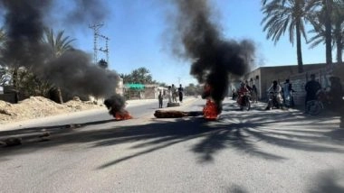 World News | Pakistan: Police Use Tear Gas to Disperse Protesters in Balochistan's Panjgur as Shutter-down Strike Enters Third Day
