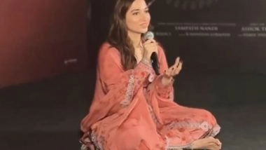 Entertainment News | Tamannaah Bhatia Meets Shiv Shaktis Ahead of Its Upcoming Film 'Odela 2' Release