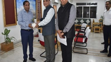 India News | ADG BSF Eastern Command Ravi Gandhi Arrives in Tripura for Three-day Visit