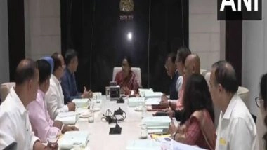 India News | Delhi CM Holds Cabinet Meeting Ahead of Budget Presentation