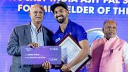 Sports News | 'I See It as a Reflection of Hard Work, Unity of Our Entire Team': Hardik Singh on Winning the Hockey India Ajit Pal Singh Award for Midfielder of the Year 2024
