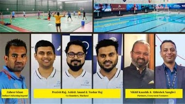 Business News | Ecosystem Ventures Brings Zaheer Khan as an Anchor Investor in Sports Tech Startup Machaxi