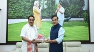 India News | Assam CM, Union Minister Jal Shakti, Discusses Plans to Rejuvenate Silsako Wetland, Jal Jeevan Projects