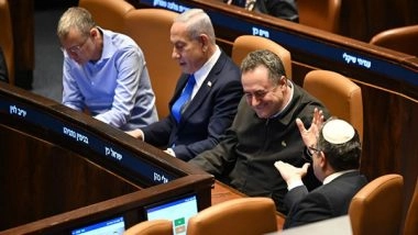 World News | Knesset Approves USD 206 Billion Budget, Largest in Israeli History
