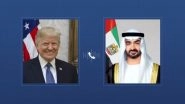 World News | UAE, US Presidents Discuss Strategic Bilateral Relations in Phone Call