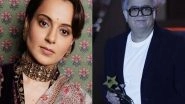 Kunal Kamra Controversy: &lsquo;Get Well Soon&rsquo; - Kangana Ranaut and Hansal Mehta Engage in Heated Exchange After &lsquo;Simran&rsquo; Director&rsquo;s Support to Stand-Up Comedian
