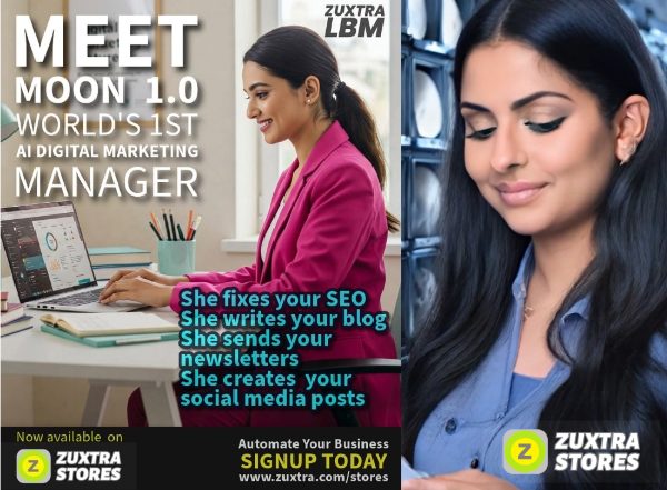 Business News | Zuxtra Network Launches Moon: World's First AI Digital Marketing Manager, Pioneering Agentic AI Advancement