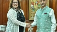 World News | Jaishankar, US Chamber of Commerce CEO Clark Hold Talks on Deepening Trade and Investments