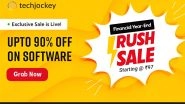 Business News | Techjockey Financial Year End Sale 2025 Is Live - Upto 90% Discount on Software