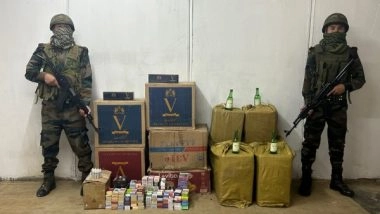 India News | Assam Rifles Seizes Contraband Worth Rs 16.43 Lakh in Mizoram