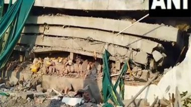 India News | Telangana: Six-storey Under-construction Building Collapses in Bhadrachalam