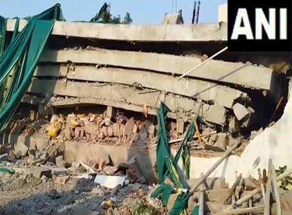India News | Telangana: Six-storey Under-construction Building Collapses in Bhadrachalam