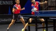 Sports News | Ayhika-Ankur Duo Battles into Main Draw at WTT Star Contender Chennai 2025
