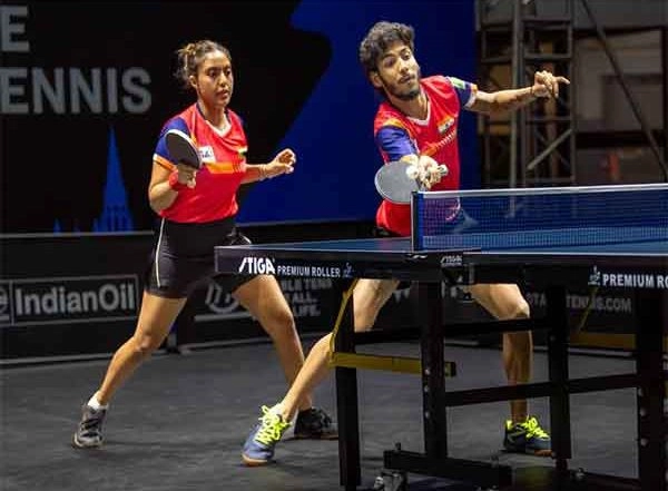 Sports News | Ayhika-Ankur Duo Battles into Main Draw at WTT Star Contender Chennai 2025