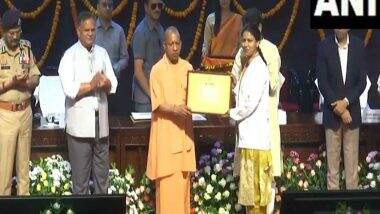 India News | UP CM Yogi Distributes Appointment Letters to 283 Medical Officers of AYUSH in Lucknow