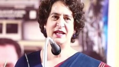 India News | Kerala: Congress Leader Priyanka Gandhi Vadra Inaugurates New Gram Panchayat Office Complex in Pulpally