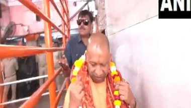 India News | UP CM Yogi Adityanath Visits Maa Vindhyavasini Devi Temple
