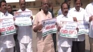 India News | BRS MLCs Stage Protest in Telangana Legislative Council Against Congress Govt over Farmer's Loan Waiver
