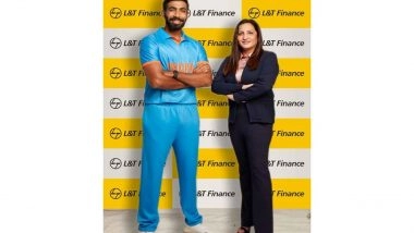 Business News | L&T Finance Ltd. Announces Jasprit Bumrah as Their Brand Ambassador