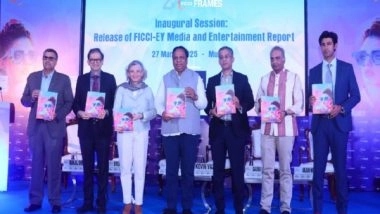 Business News | India's M&E Sector Crosses Rs 2.5 Tn in 2024, Advertising Revenues Surge by 8.1%: FICCI-EY Report