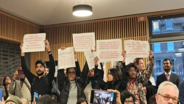 India News | BJP Labels Mamata Banerjee 'a Disgrace to Bengal' as Protests Mar Her Oxford Speech