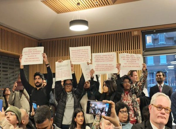 India News | BJP Labels Mamata Banerjee 'a Disgrace to Bengal' as Protests Mar Her Oxford Speech