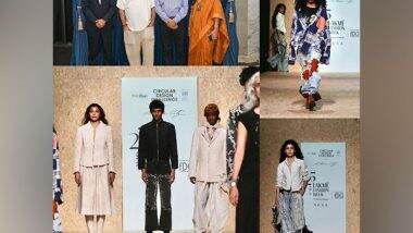 Entertainment News | R|Elan Circular Design Challenge 2024 Winner Rkive City Showcases 'Reclaim The City' at Lakme Fashion Week X FDCI 2025