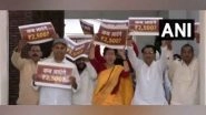 India News | Delhi: LoP Atishi, Other AAP MLAs Stage Protest Against BJP Govt over Mahila Samridhi Yojana